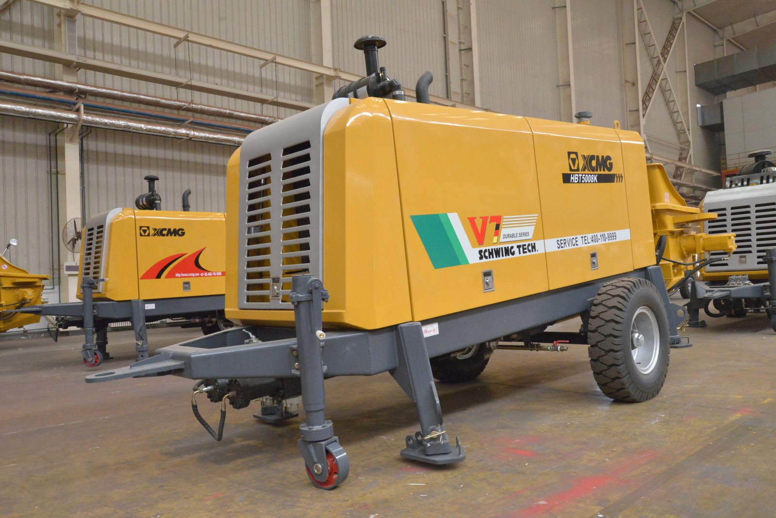 Stationary Concrete Pump — HBT5008K