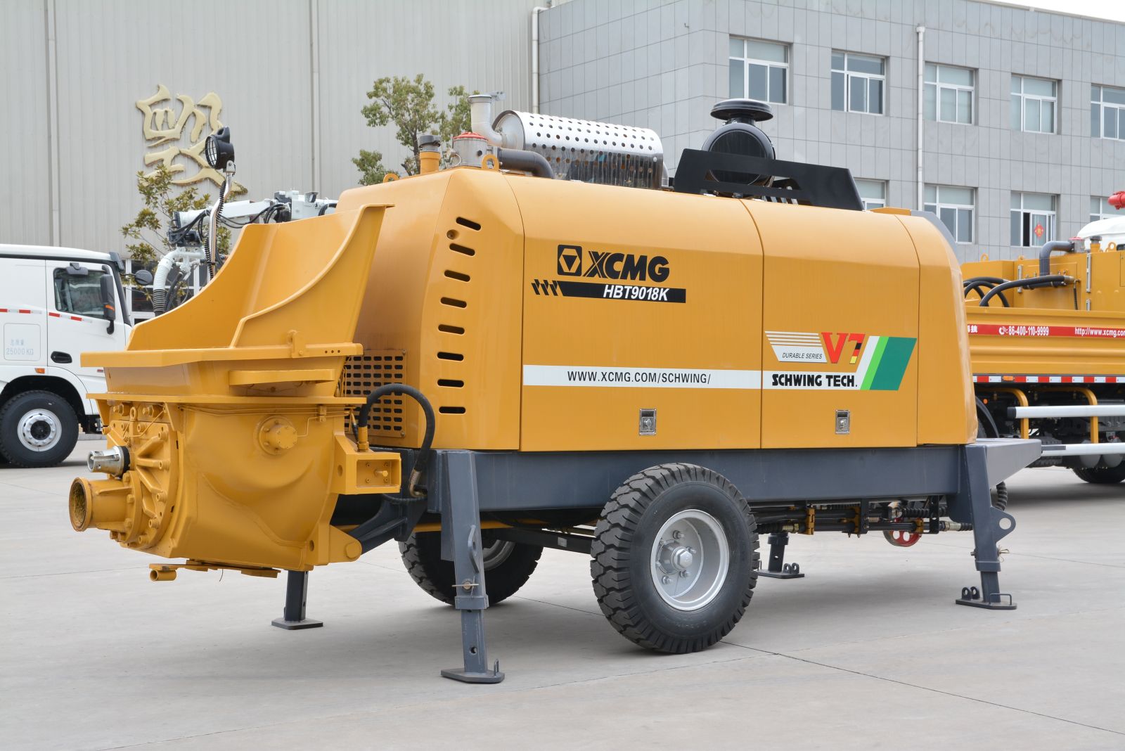 Stationary Concrete Pump — HBT9018K